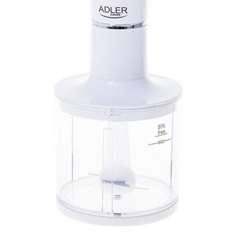 Adler | AD 4620 | 800 W | Hand blender set | Hand Blender | Number of speeds 2 | Chopper | White - 4
